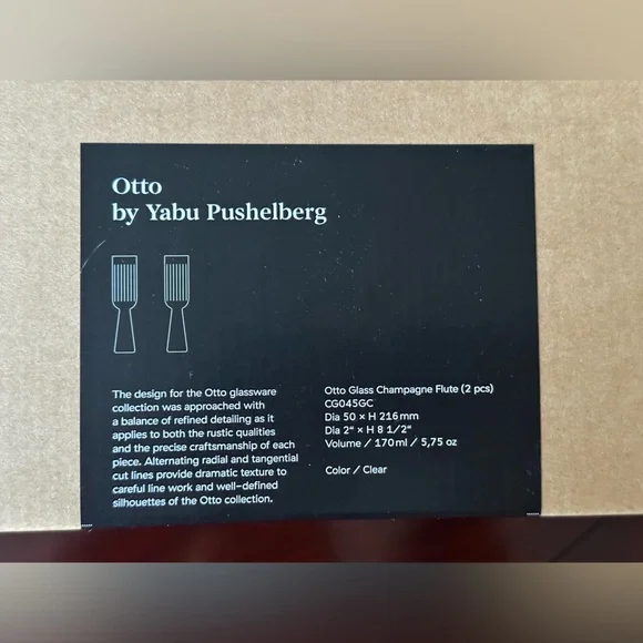 Lasvit Luxury Otto Champagne Glasses (2) - Picture 5 of 9